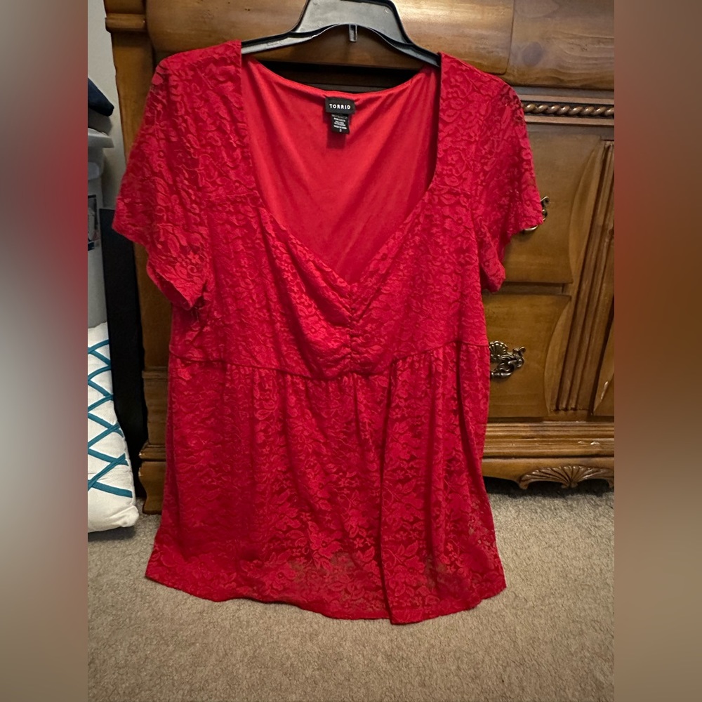 Torrid 3 lace top